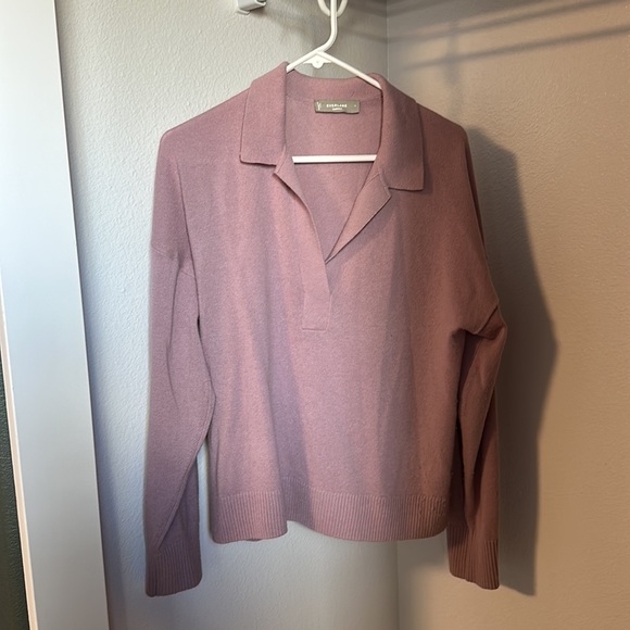 Everlane Sweaters - Everlane Cashmere Sweater, Lilac, Large